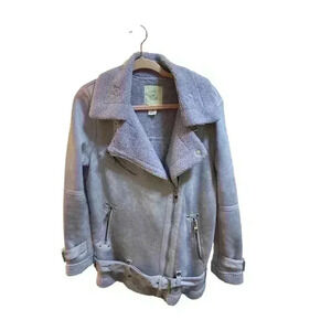 Urban Outfitters Oversized Aviator Jacket in Purple, Size SP, Pre-Owned